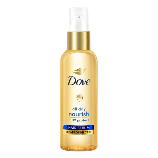 Dove All Day Nourish + UV Protect Hair Serum With Bio Protein Care - 48 ml