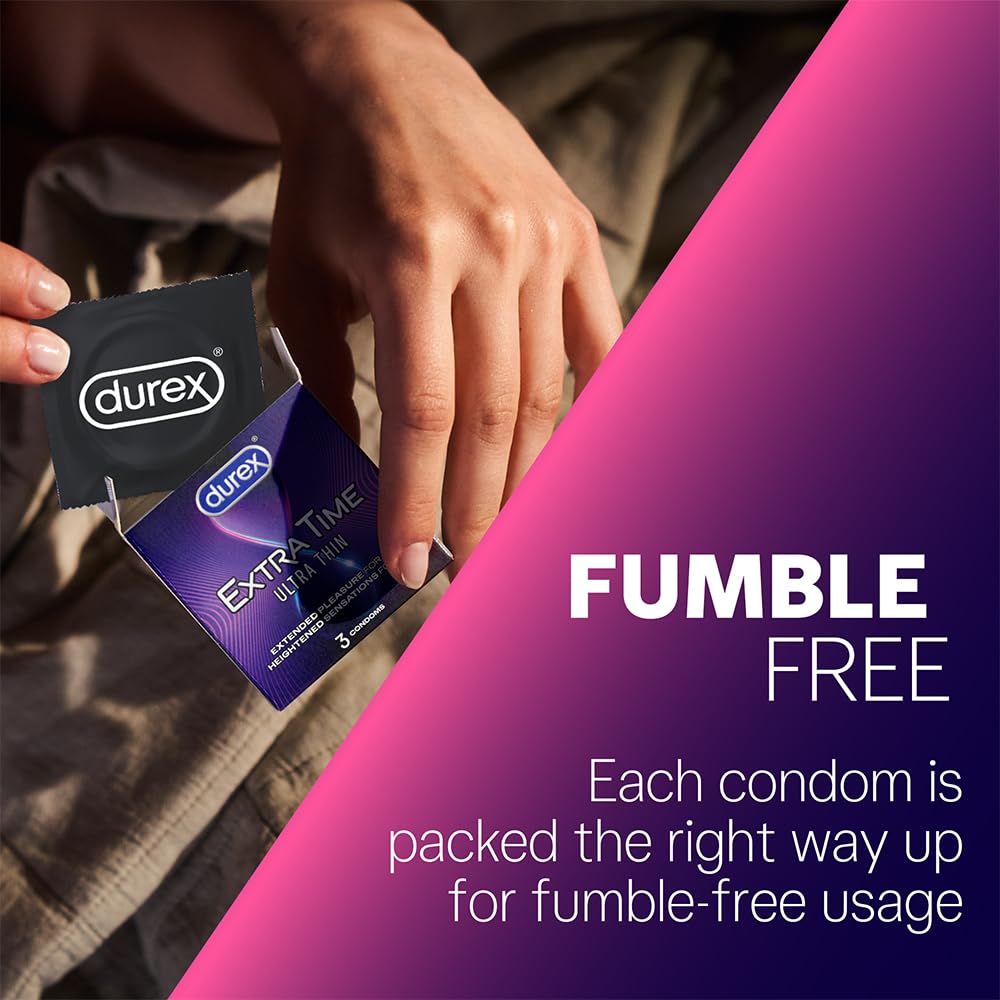 Durex Extra Time Ultra Thin - 10 Condoms