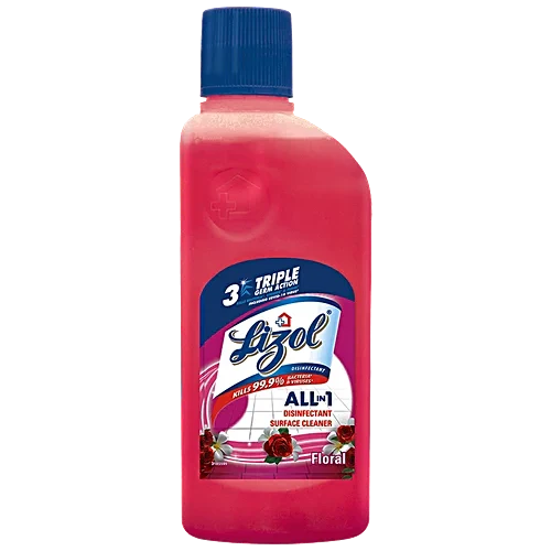 Lizol Disinfectant Surface & Floor Cleaner Liquid - Floral, 200 ml