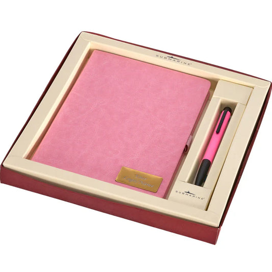 Signature Note - Diary + Pen Set, multicolours