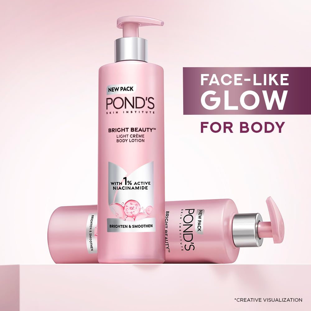 Ponds Niacinamide Nourishing Body Lotion for Soft, Glowing Skin - 275 ml