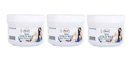 Ayur Cold Wax with Lemon, Vinegar and Sugar Formulation, 150g (Pack of 5)