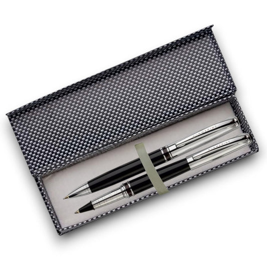 Submarine 1053 Metal Premium Ball Pen and Roller Pen Combo Set