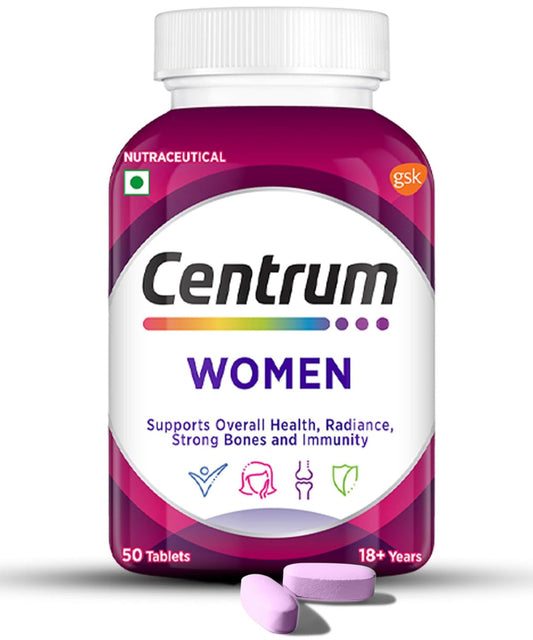 Centrum Women -Multivitamin Tablet for Women , 50 tablets