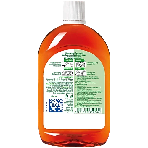Dettol Antiseptic Liquid, 125 ml