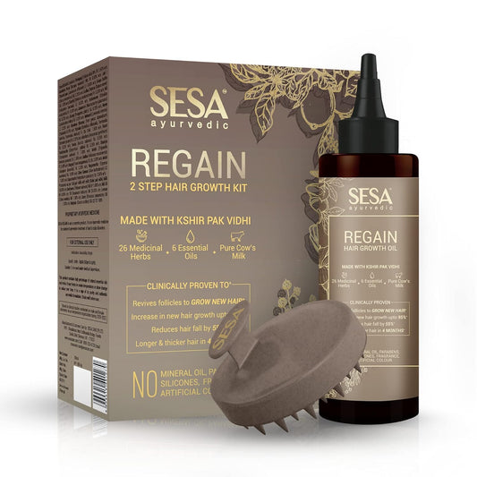Sesa Ayurvedic Regain 2 Step Hair Growth Kit - 100 Ml