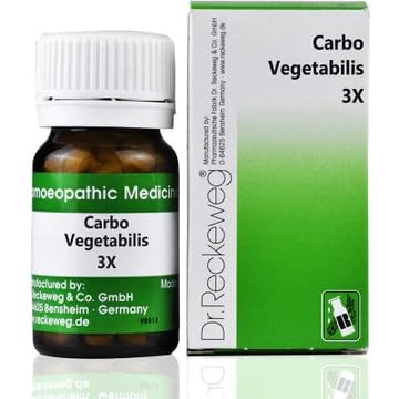 Dr. Reckeweg Carbo Vegetabilis Trituration Tablets 3X - 20 gm