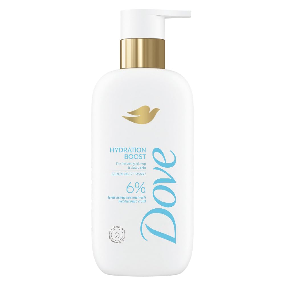 Dove 6% Hydrating Serum With Hyaluronic Acid Hydration Boost Bodywash - 300 ml