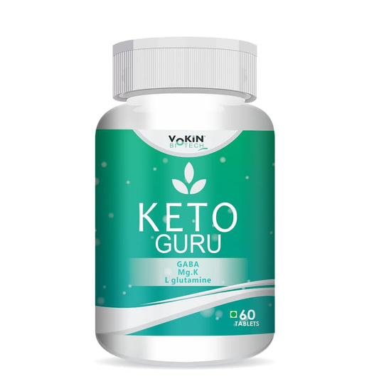 Vokin Biotech Keto Guru 60 Tablets Supplement for Weight Management