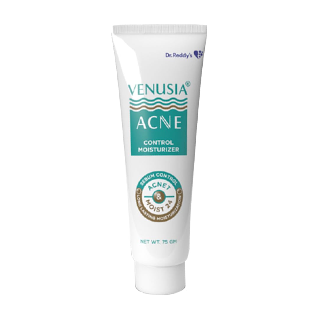 Dr. Reddy's Venusia Acne Control Moisturizer For Oily & Acne Prone Skin - 75 gm