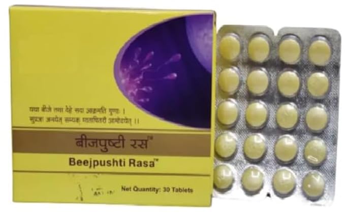 Dhootapapeshwar Beejpushti Rasa - 30 tabs
