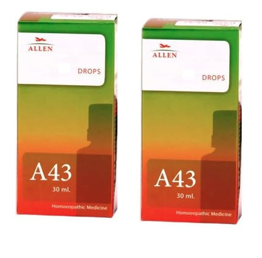 Allen Homeopathy A43 Drops - 30 ml