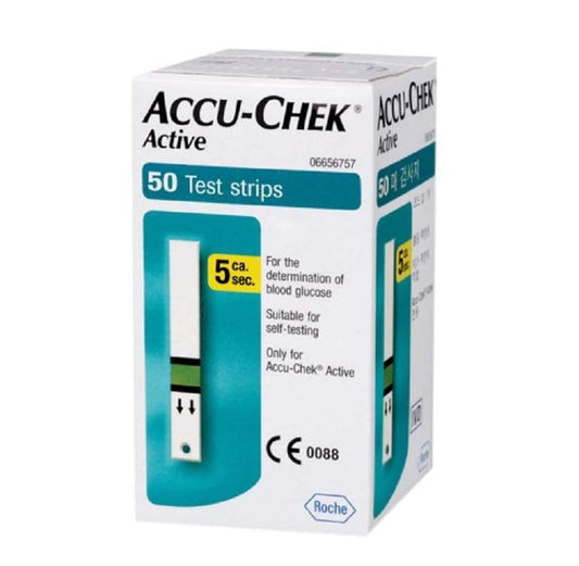 Accu-Chek Active Test Strips | Pack of 50 Strips
