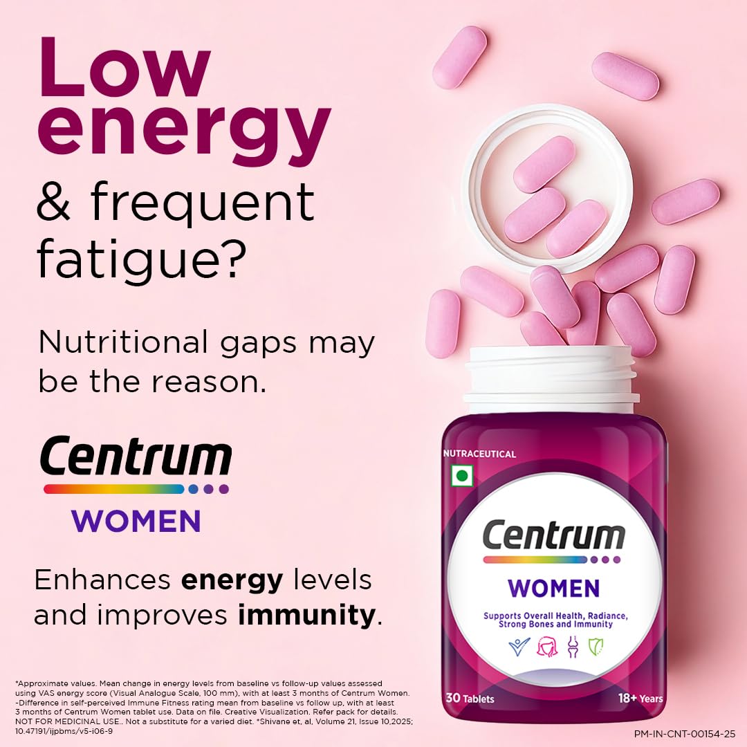 Centrum Women -Multivitamin Tablet for Women , 50 tablets