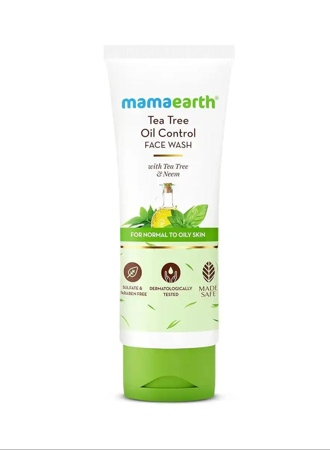 Mamaearth Ubtan Face Wash And Tea Tree Face Wash - 100ml + 100ml