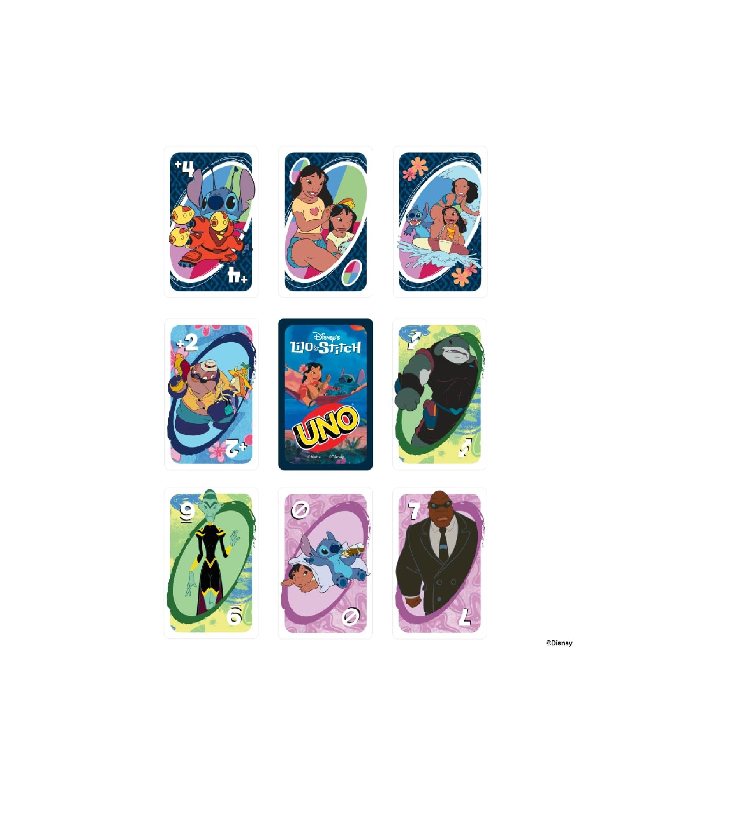 Uno Lilo and Stitch  Disney Card Game for the Whole Family, Children and Adults, with Special Movie Inspired Card