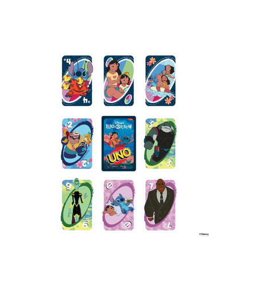 Uno Lilo and Stitch  Disney Card Game for the Whole Family, Children and Adults, with Special Movie Inspired Card