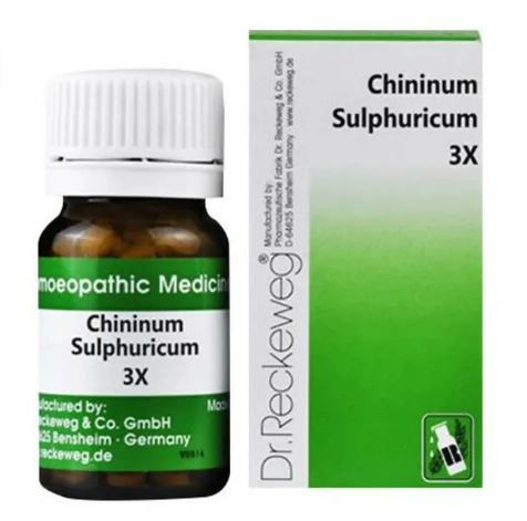 Dr. Reckeweg Chininum Sulphuricum Trituration Tablets 3X - 20 gm