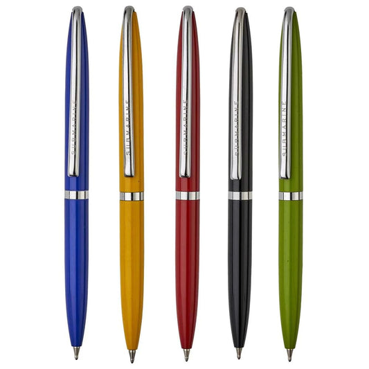 Submarine 947 Chanakya Premium Mini Ball Pen, 5 Colour, Pack Of 5