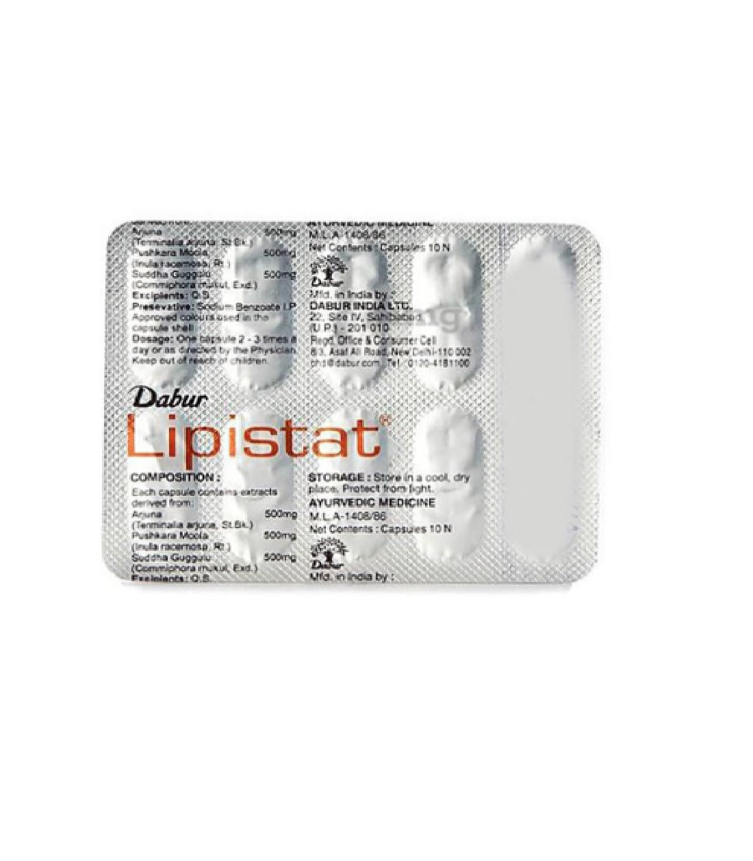 Dabur Lipistat - 50 tabs
