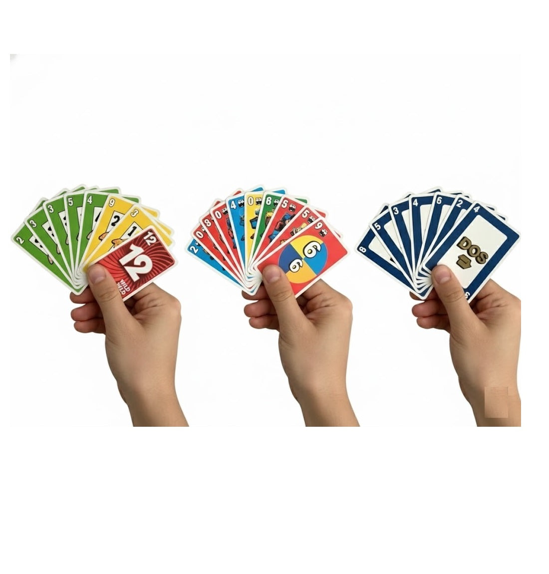 UNO Skip Bo | UNO Wild & UNO DOS Card Game Combo Playing with Family & Friends