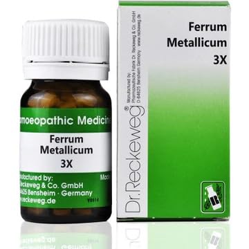 Dr. Reckeweg Ferrum Metallicum Trituration Tablets 3X - 20 gm