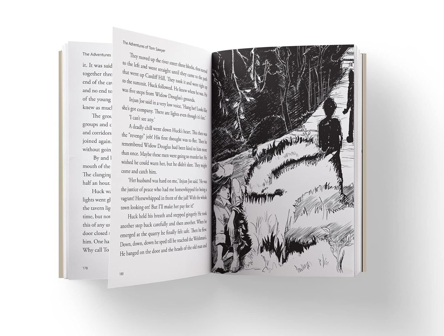 The Adventures of Tom Sawyer : llustrated Abridged Children Classic English Novel  | Hardcover
