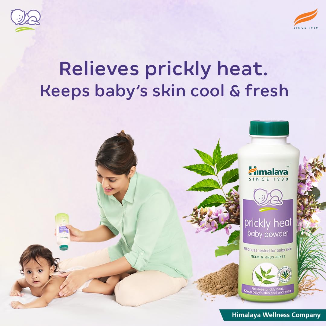 Himalaya Herbals - Prickly Heat Baby Powder - 100 gm