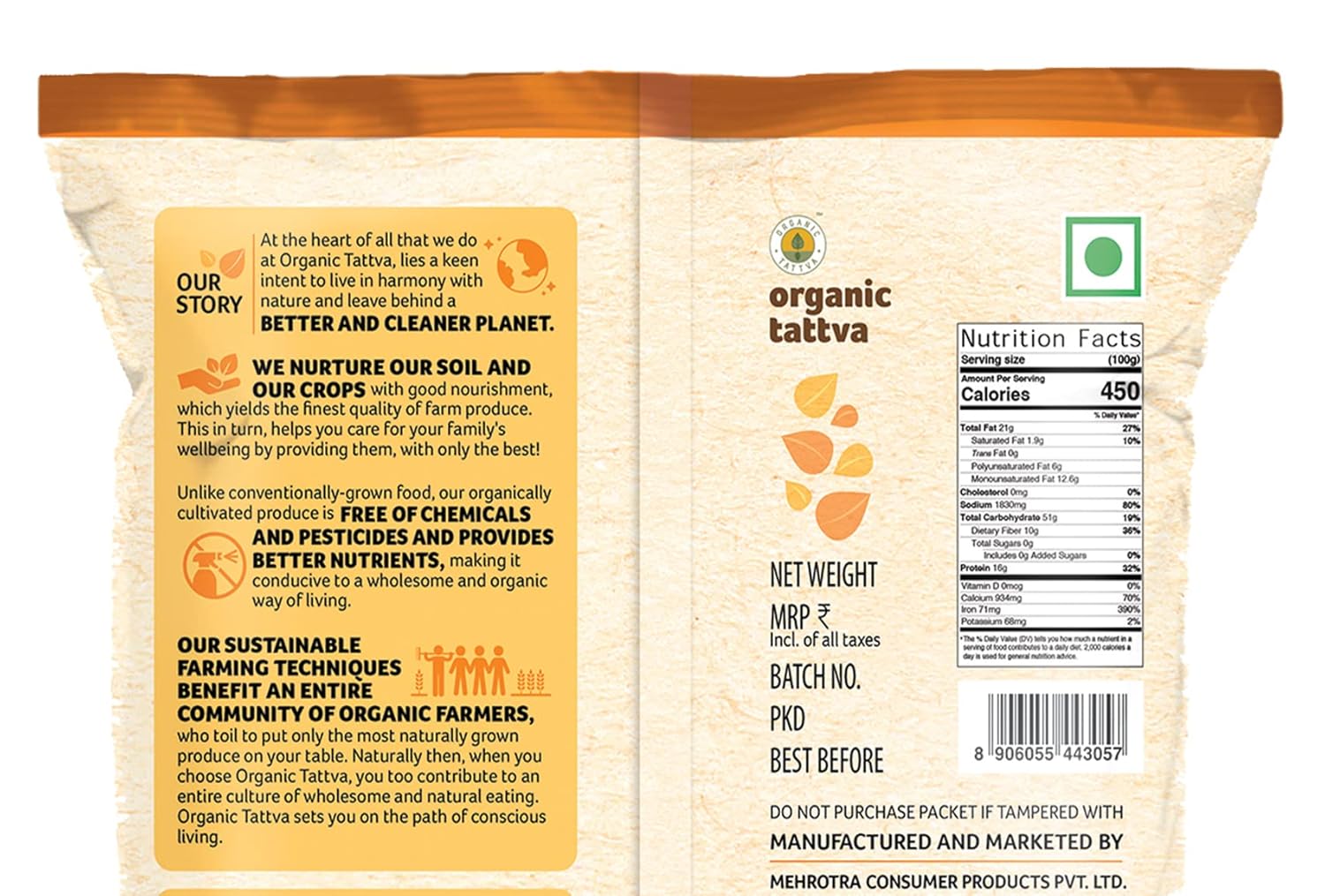 Organic Tattva Cumin Powder - 100 gm