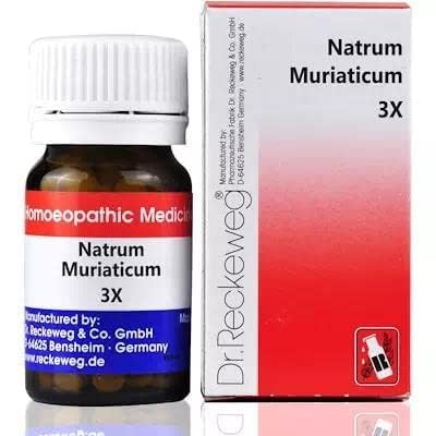Dr. Reckeweg Natrum Muriaticum Tablets - 3X - 20 gm