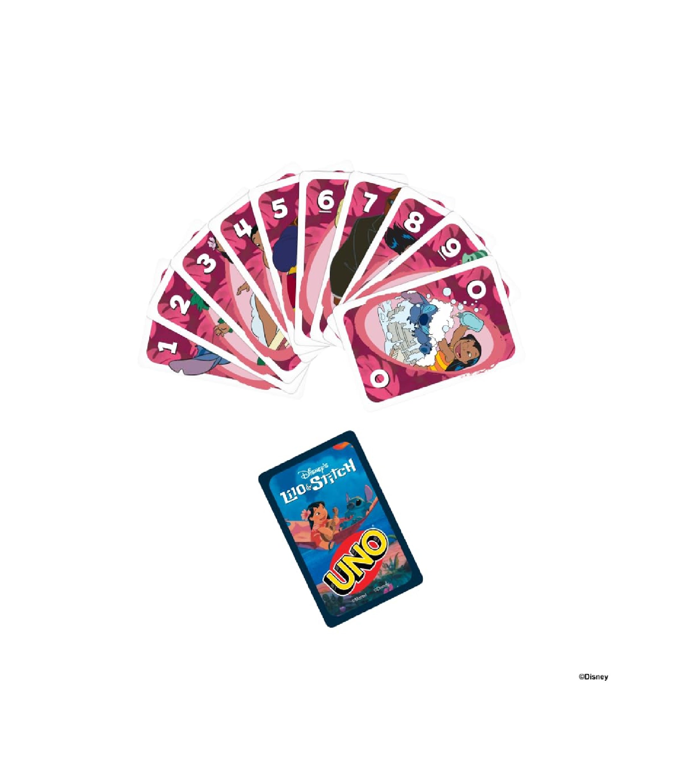 Uno Lilo and Stitch  Disney Card Game for the Whole Family, Children and Adults, with Special Movie Inspired Card