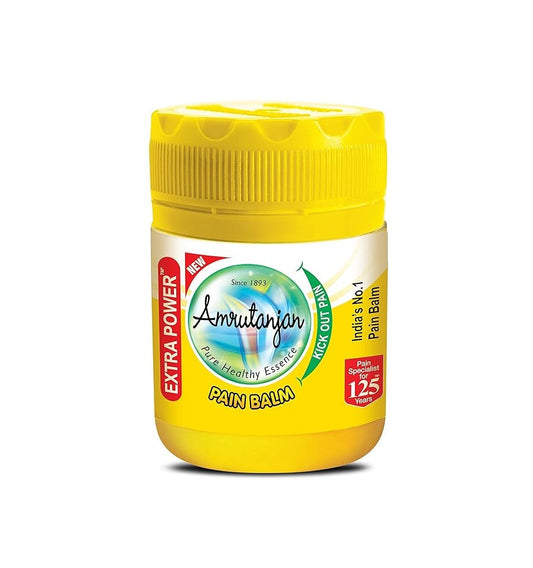 AMRUTANJAN Extra Power - 27.5 ml Balm for Headache Relief, Unisex/All Ages