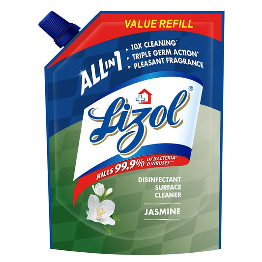Lizol 1800 ml - Jasmine, Disinfectant Surface & Floor Cleaner Liquid Refill Pack