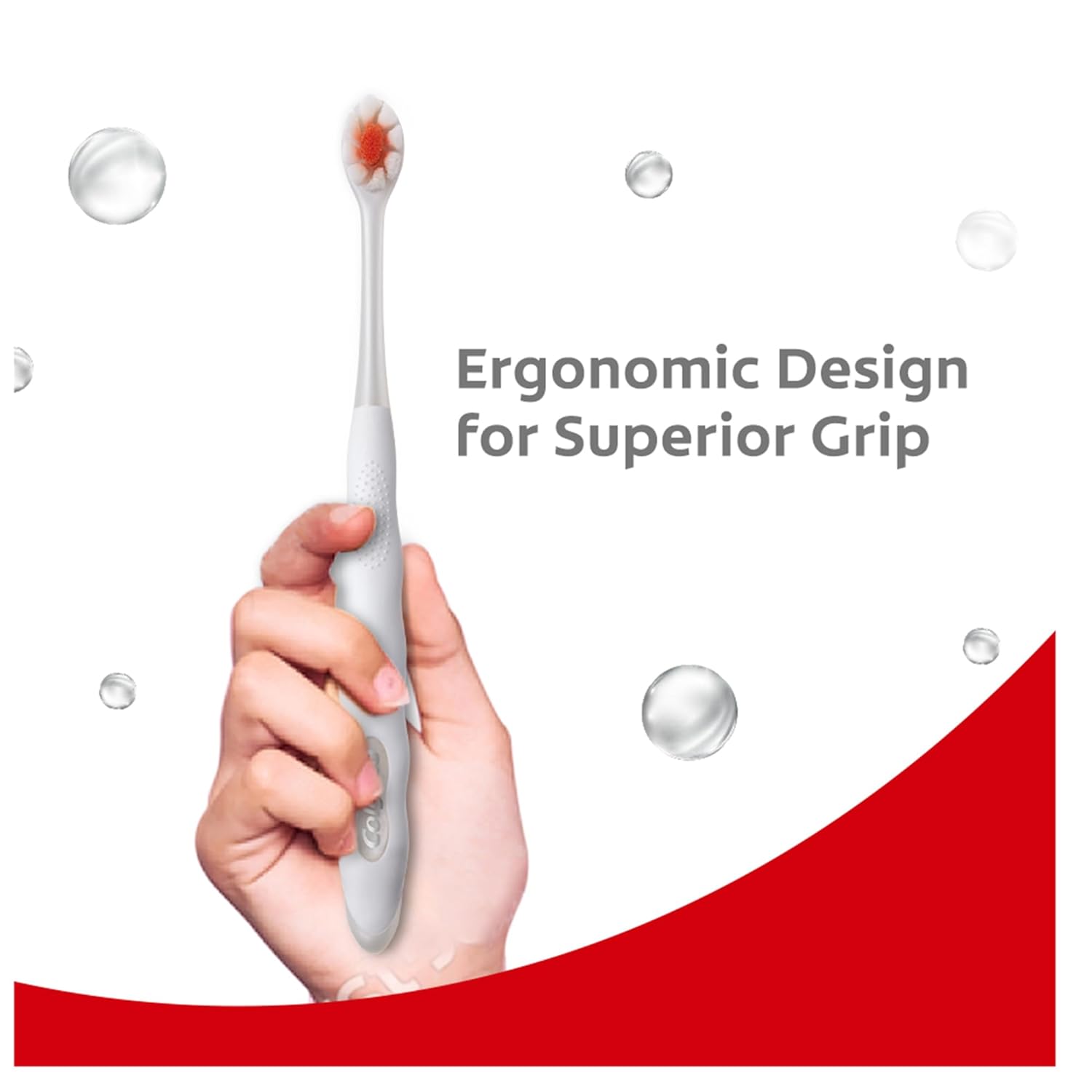 Colgate Gentle UltraFoam Ultra Soft Bristles Manual Toothbrush for adults, 2 Pcs
