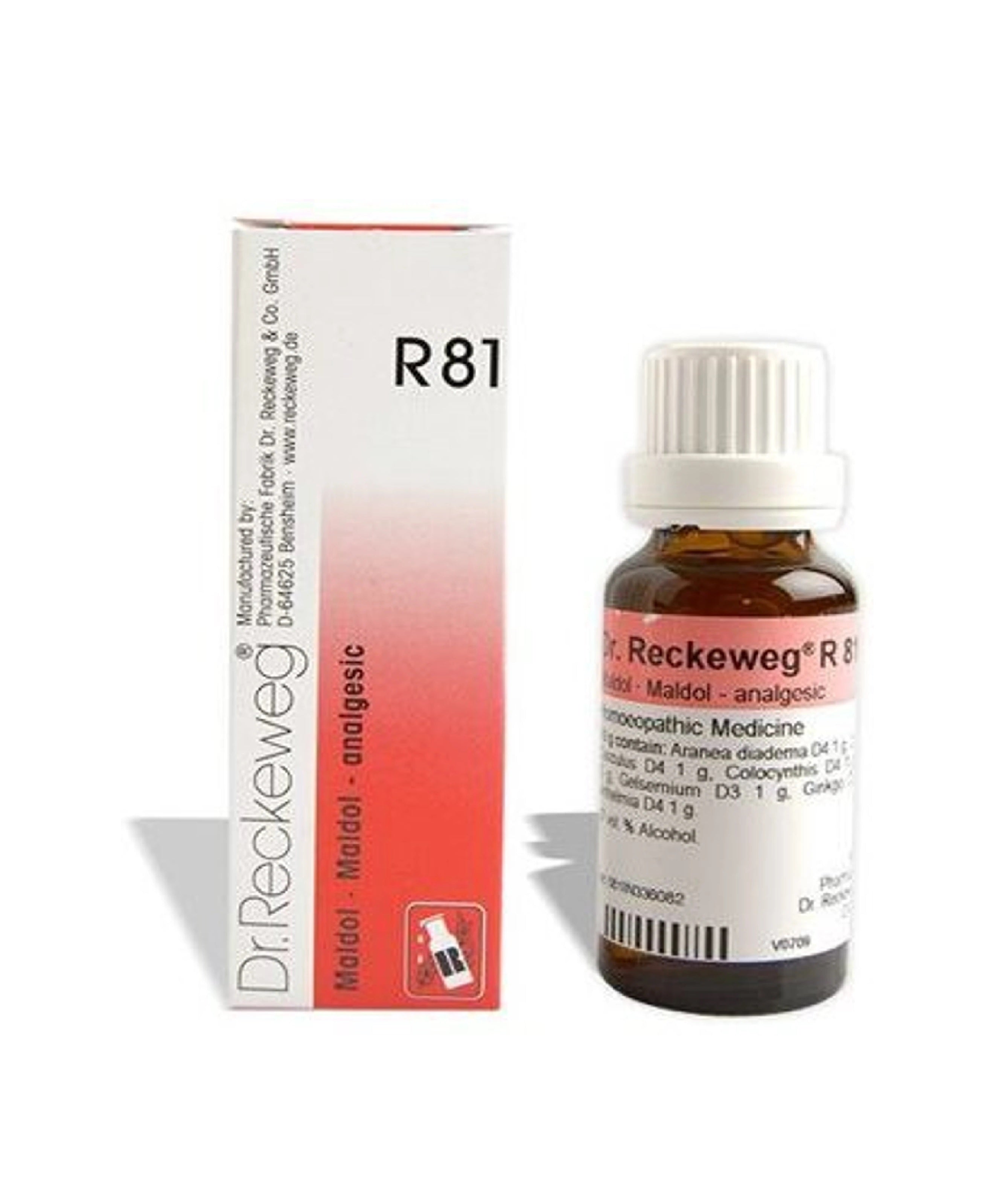 Dr. Reckeweg R81 Analgesic Drops - 22 ml