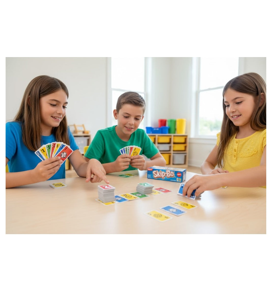 UNO Skip Bo | UNO Wild & UNO DOS Card Game Combo Playing with Family & Friends