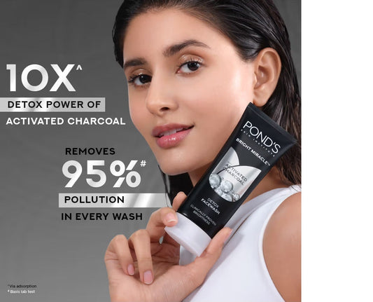 Ponds Pure Detox Anti-Pollution Purity Face Wash - 100 gm