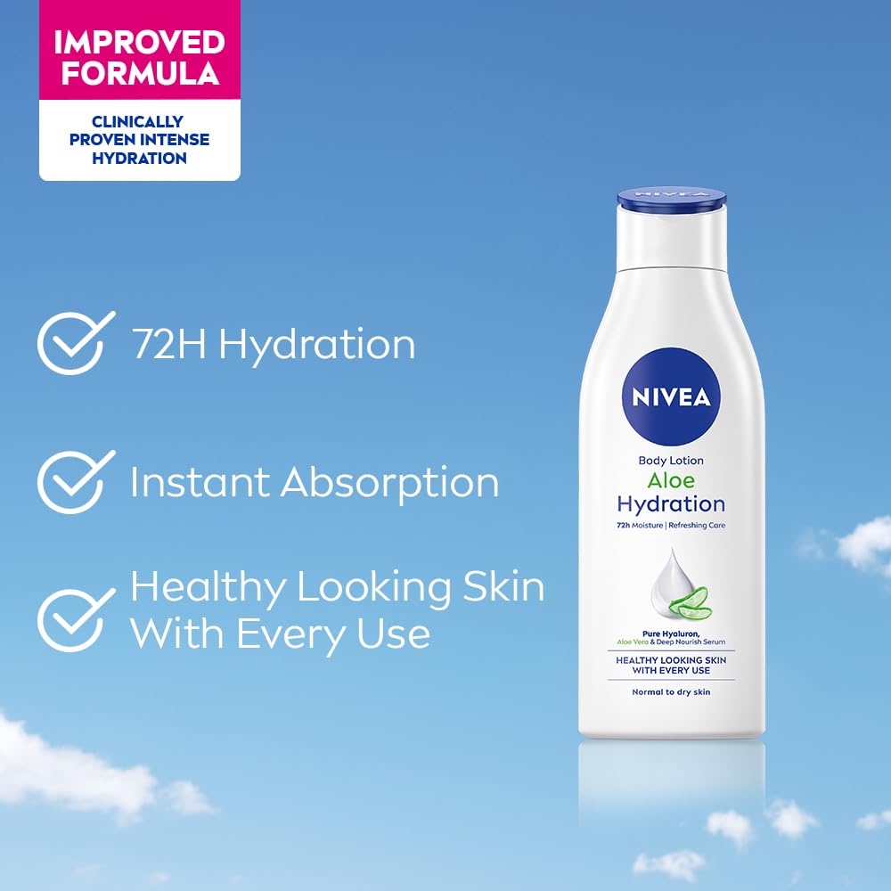 Nivea Body Lotion Aloe Hydration 48h - 200 ml