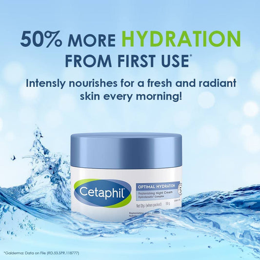 Cetaphil Optimal Hydration Night Cream - 50 gm