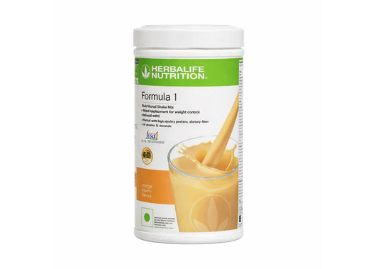 Herbalife Formula 1 - Nutritional Shake Mix - Orange Flavour Cream - 500 gm