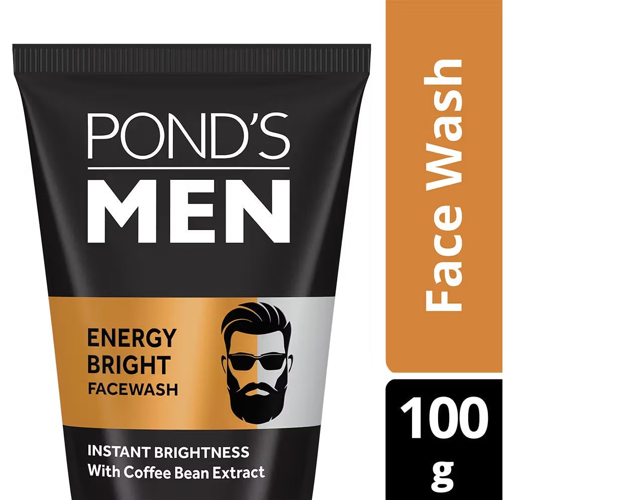 Ponds Men's Energy Bright Face Wash - 100 gm