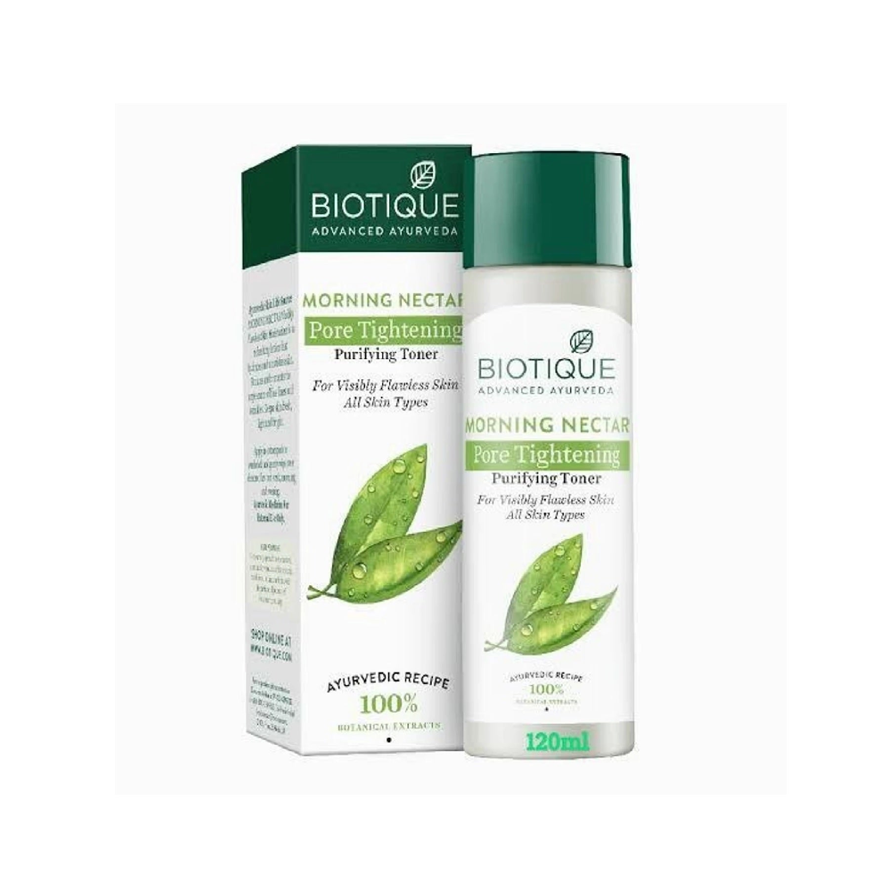 Biotique Advanced Ayurveda Bio Morning Nectar Visibly Flawless Toner - 120 ml