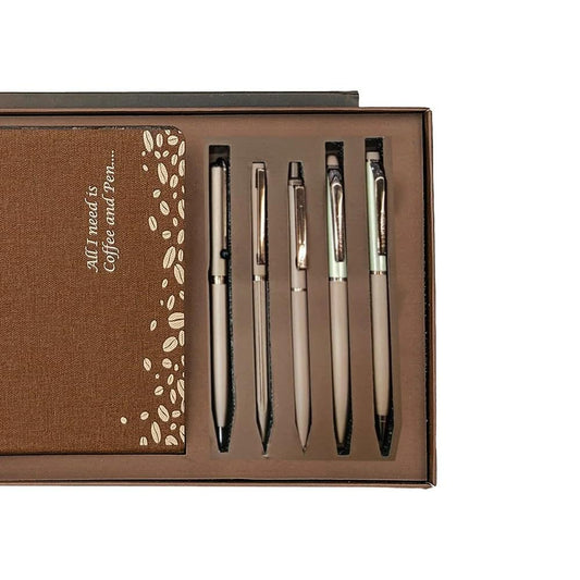 Submarine 1625 Premium Coffee Aroma Pen & Diary Gift Set