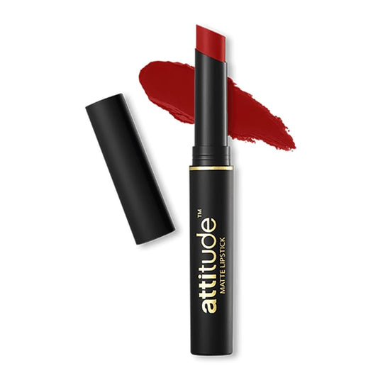 Amway Attitude Festive Glam Pack Matte Lipstick Ruby Red 2gm