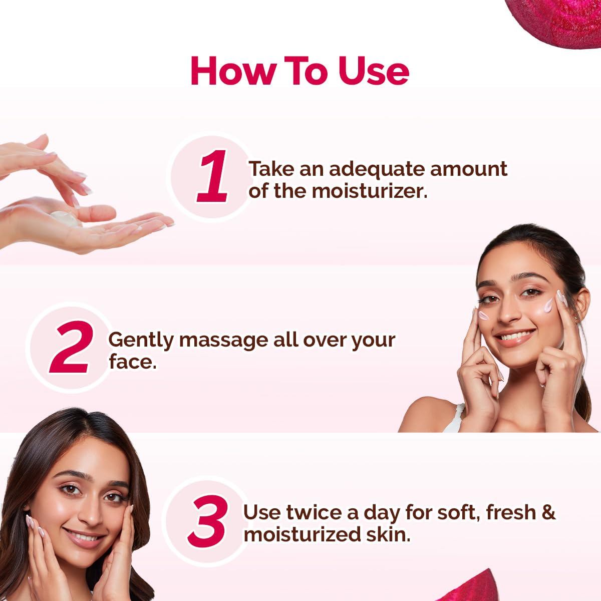 Mamaearth Beetroot Hydraful Light Moisturizing Cream with Beetroot & Hyaluronic Acid For Hydrated Pink Glow - 200 gm