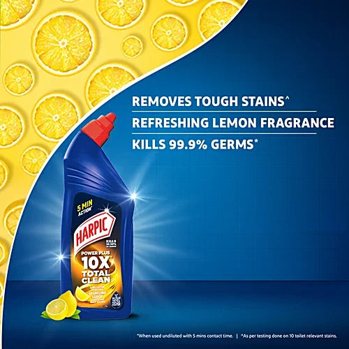 Harpic Disinfectant Toilet Cleaner Liquid - Lemon, 1 L