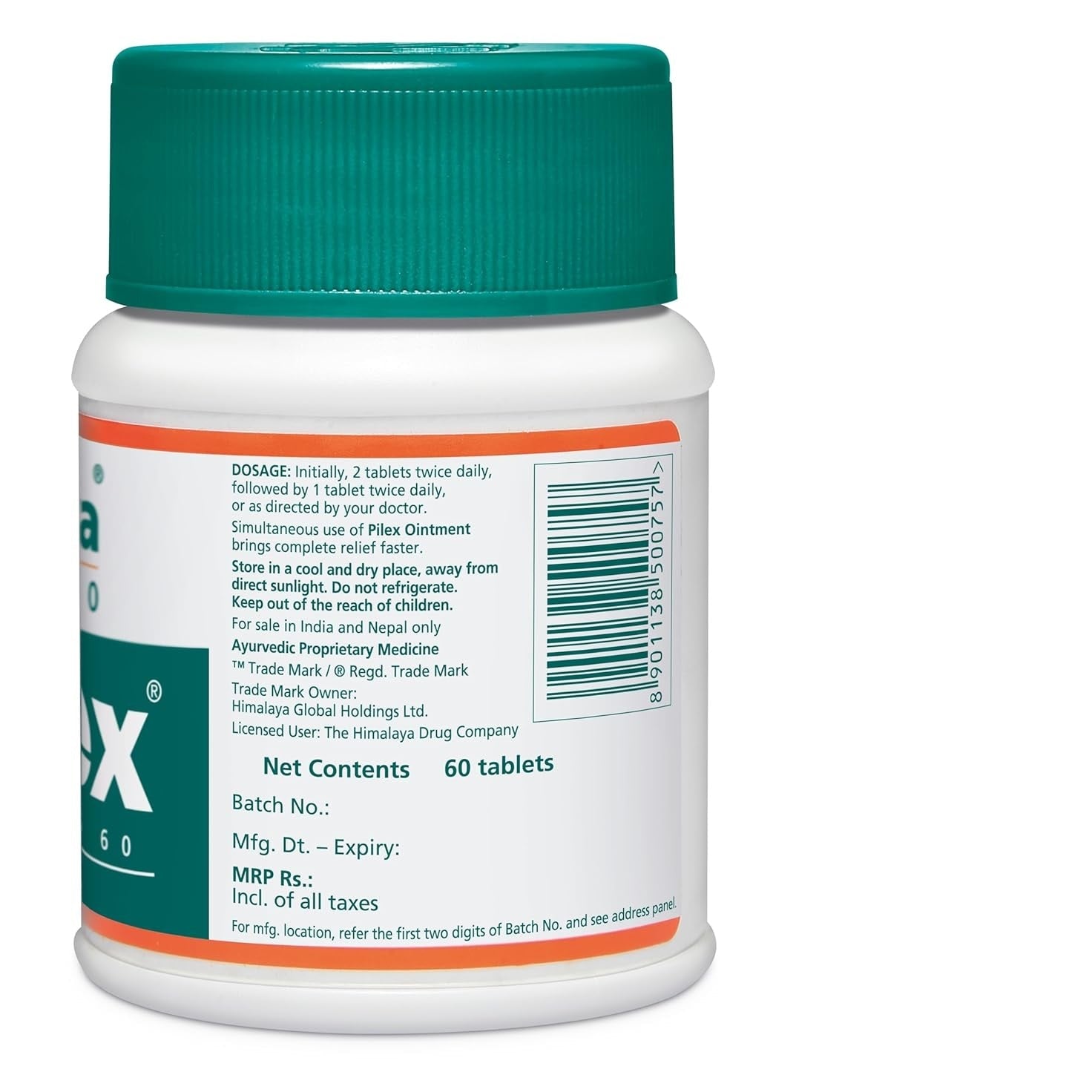Himalaya Pilex Tablets 60
