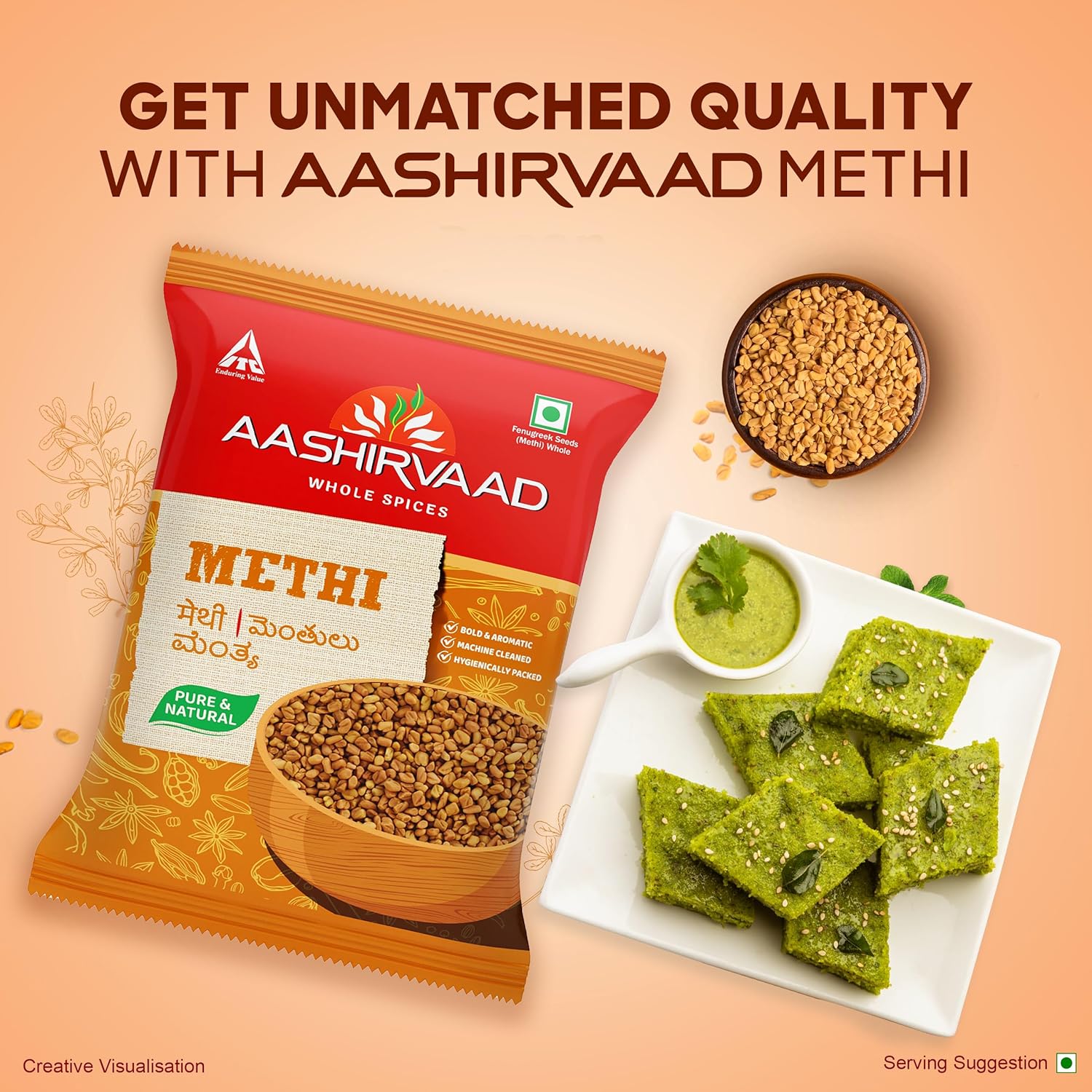 Aashirvaad Methi - 100 gm