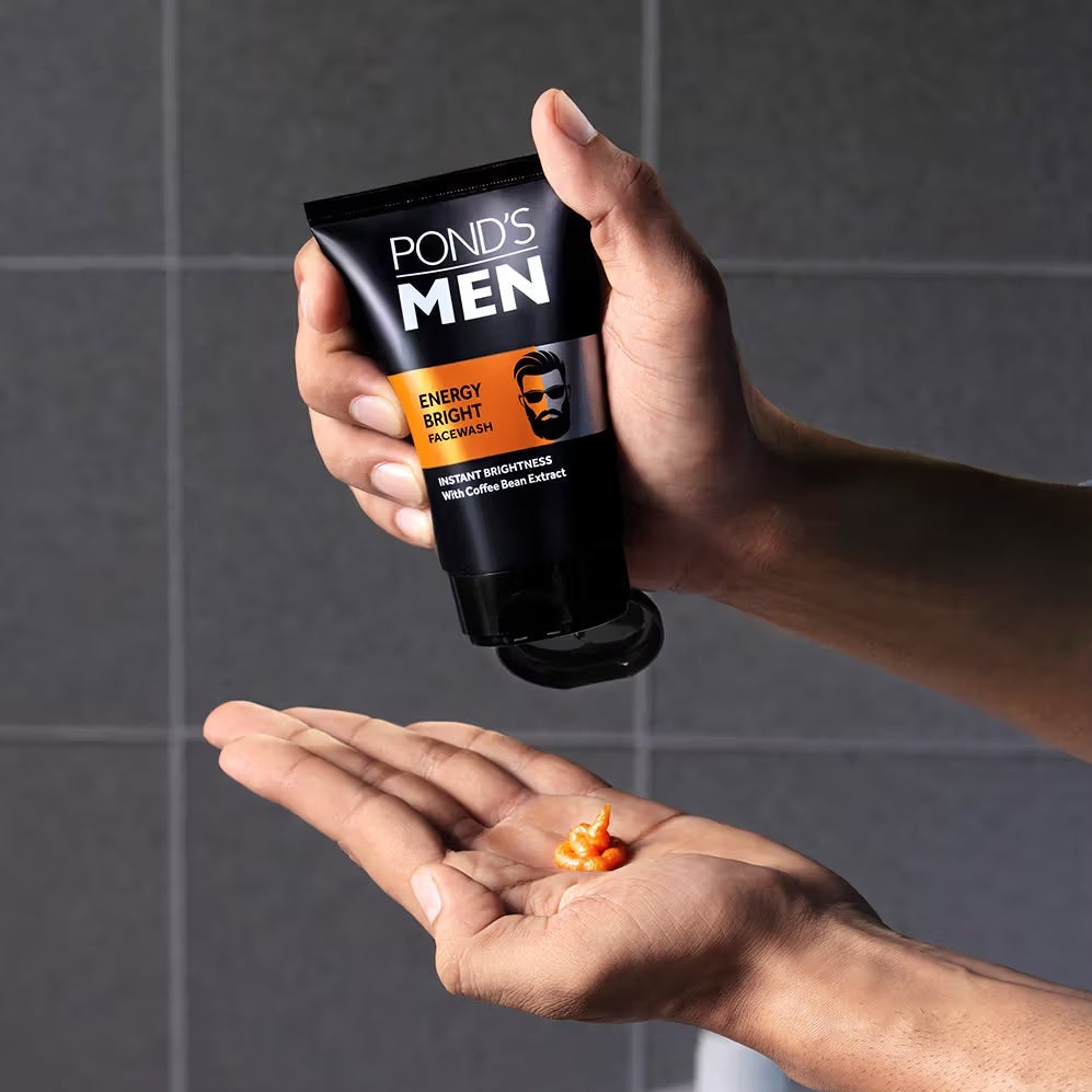 Ponds Men's Energy Bright Face Wash - 100 gm