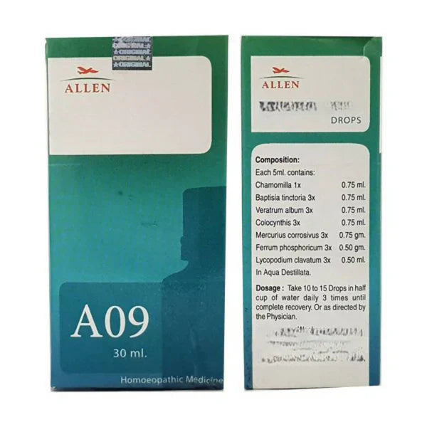 Allen Homeopathy A09 Drops - 30 ml